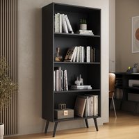 Estante de Escritório Organizadora 68cm com 3 Prateleiras Retrô Urban Multimóveis MP6037