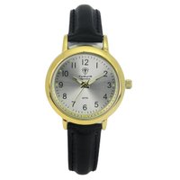 Relógio Feminino Tuguir Analógico Imperium TG30492 Dourado e Prata e Preto
