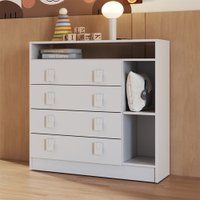 C&ocirc;moda Infantil em MDP com 4 Gavetas Percasa