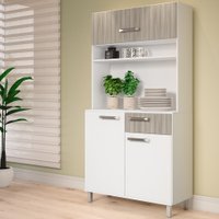 Kit Cozinha 1 Gaveta 3 Portas M&eacute;dia