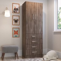 Roupeiro 2 Portas Infantil em MDP Percasa