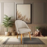 Kit 02 Cadeiras Jantar Bela Suede Pés Palito Castanho - Pallazio