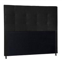 Kit Cabeceira e Calçadeira Baú Casal 1,40m Berlim Suede - Pallazio