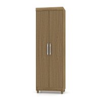 Armário Multiuso Lavanderia 02 Portas Aline Nature - Pallazio