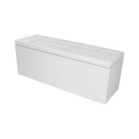 Kit Painel e Calçadeira Baú Casal 1,40m Roma Corano - Pallazio