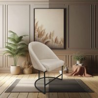 Kit 06 Cadeiras Poltrona de Jantar Bela Veludo Base Metálica Industrial Preto - Pallazio