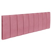 Cabeceira Painel Casal 1,40m Holanda Suede - Pallazio