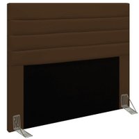 Cabeceira King 1,95m Friburgo Corano Marrom - Pallazio