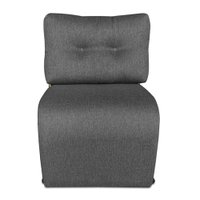 Kit 2 Poltronas Luxo Aurora Linho Base de Ferro Dourado - Pallazio