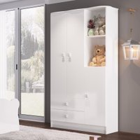 Conjunto Quarto de Bebê Lua - Branco