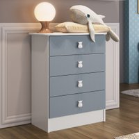 Conjunto Quarto de Bebê Arco-Íris - Azul