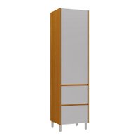 Armário de Cozinha Paneleiro 2 Portas 1 Gaveta 100% Mdf Lais