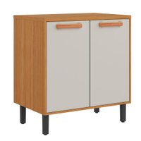 Balcão Gabinete Duplo de Cozinha 0,80m 2 Portas Núbia
