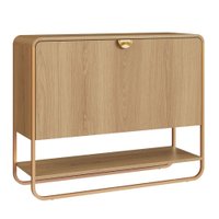 Sapateira Luna 93 cm Pes Metalicos Hanover Dourado Artesano