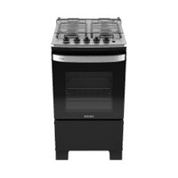 Fogao Itatiaia Itachef 4 Bocas Mesa De Inox Preto Bivolt (3700000498)