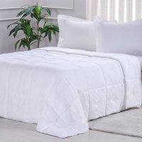 Edredom Super King Toque de Plumas 260 Fios New 260x280cm Tessi Branco