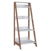 Estante Multiuso 4 Prateleiras B81 148X53 Branco Montana NOVAM