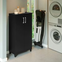 Armário Multiuso Brisa 2 Portas Black - Kits Paraná