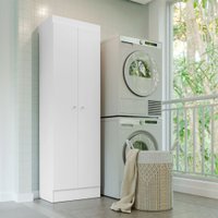 Armário Multiuso Aura 2 Portas Branco - Kits Paraná