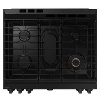 Fogão Samsung NSG6DG8700SRAZ 5Q Série 7 com Câmera e Air Fry 76L Preto Inox