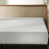 Protetor de Colchão Queen com Elástico Impermeável Antistress 160x200x40cm Altenburg Branco