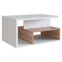Mesa de Centro Para Sala 68 cm B92 Branco Montana NOVAM