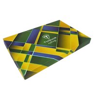 Relógio Masculino de Aço Tuguir Analógico Infinity TGI39001 Prata e Azul e Amarelo