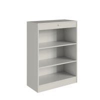 Armário Estante Biblioteca Multiuso Com Compartimentos Ocultos Lock Arenas