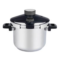 Panela de Pressão Tramontina Presto 6L Inox 22cm Fundo Triplo 5 Dispositivos de Segurança