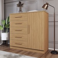 Cômoda Divini 1 Porta 5 Gavetas Demolição - Panorama Móveis