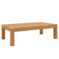 Mesa de Centro Madeira Macica Taeda 120 cm 1550N Rustico Claro Festra