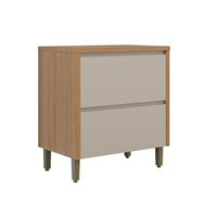 Balc&atilde;o 1 Porta 1 Gaveta Allure Linea Brasil 80cm MDF com Tampo