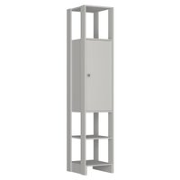 Estante Multiuso 3 Prateleiras EY107 200X40 cm Branco NOVAM