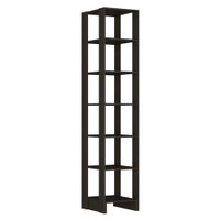 Estante Multiuso 6 Prateleiras EY104 200X40 cm Grafite Intenso NOVAM