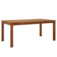 Mesa de Jantar Madeira Macica Taeda 180 cm 1555N Rustico Escuro Festra