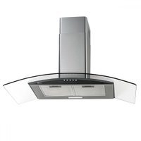 Coifa de Parede Fit com Vidro 90cm 127v Inox - Fischer