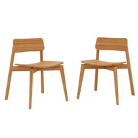 Kit 2 Cadeiras Madeira Macica Taeda 60 cm 1557N Rustico Claro Festra