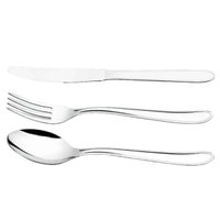 Faqueiro 180 Talheres Garfos Colheres Facas de Mesa Inox Turim Restaurante Mesa Posta Buffet