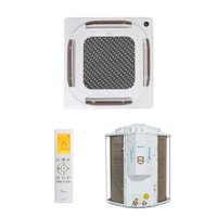 Ar Condicionado Split Cassete 4 Vias - Inverter R-32 - Midea - 60.000 BTUs - Frio - 220V Monofásico - Branco