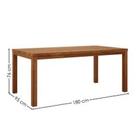 Mesa De Jantar 1 Banco 2 Cadeiras Nature Madeira Macica Taeda Rustico Escuro Festra