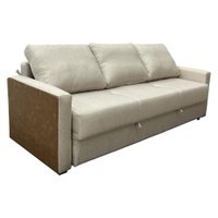 Sofá Cama 3 Lugares 2,10m Com Almofadas Serena