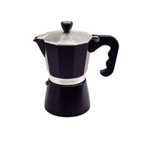 Cafeteira Expresso Italiana Tramontina com Cabo em Nylon 320 ml - Alumínio Preto