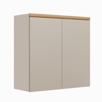 Arm&aacute;rio A&eacute;reo 2 Portas Allure Linea Brasil 80cm MDF
