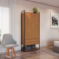 Arm&aacute;rio Alto 2 Portas 2 Gavetas Kappesberg