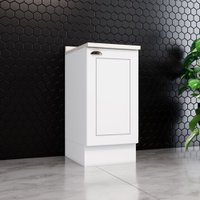 Balc&atilde;o 1 Porta Com Tampo Henn Americana 40cm