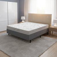 Conjunto Box Casal Ecoflex D23 138 x 188cm Conforto e Qualidade