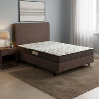 Conjunto Box Casal Ecoflex Ecoline D23 138 x 188 cm Conforto e Qualidade