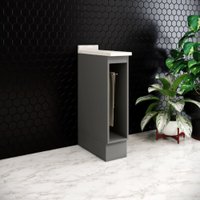 Arm&aacute;rio Porta Toalha Americana Henn 20 cm com Tampo para Balc&atilde;o