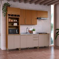 Cozinha Modulada Indekes Imperial 5 Pe&ccedil;as 11 Portas 3 Gavetas