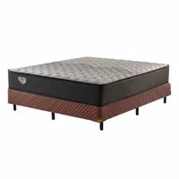 Conjunto Box Casal Ecoflex Comfort 51x138x188 - Marrom